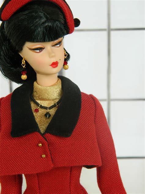 ooak 1950 s winter fashion for silkstone barbie by joby originals