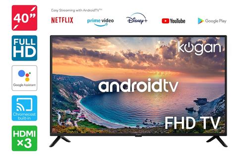 Kogan 40 Full Hd Led Smart Tv Android Tv Series 9 Rf9210 At Mighty Ape Nz