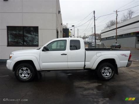 2008 Super White Toyota Tacoma V6 Trd Access Cab 4x4 45771147