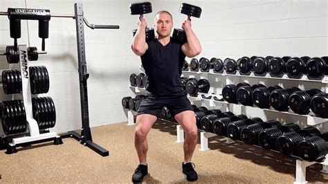 How To Do The Dumbbell Front Squat For Leg Size And Strength Warrior