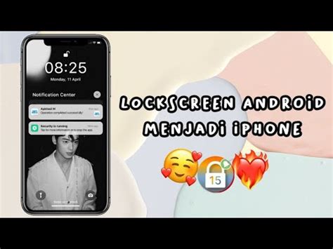 mengubah lockscreen android menjadi iphone youtube