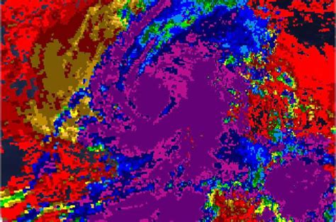 Nasa Satellite Looks At Tropical Storm Kikos Cloud Heights Temperatures