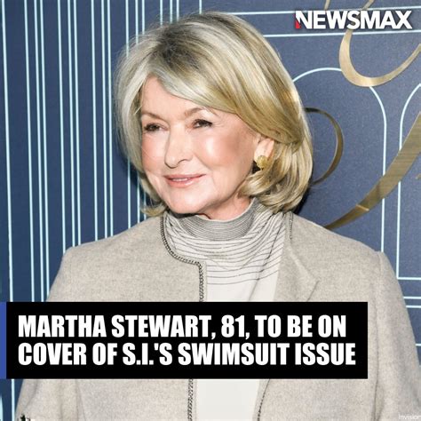 Newsmax On Twitter Si Swimsuit Cover Martha Stewart Was Revealed As