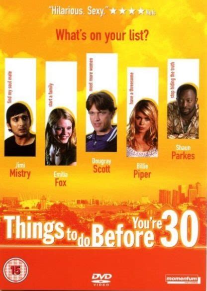 things to do before you re 30 2005 starring dougray scott on dvd dvd lady classics on dvd
