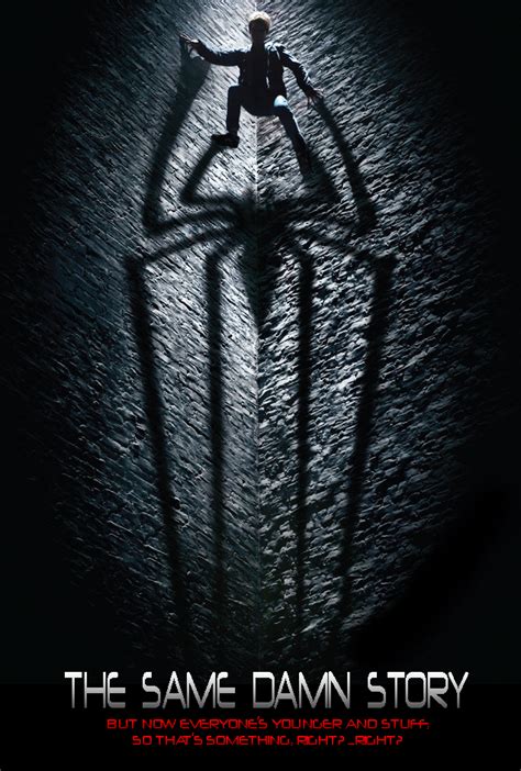 The Amazing Spider Man Lies His Ass Off In New Poster Moviebob Central