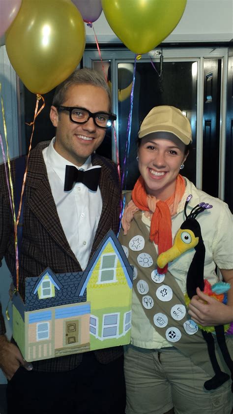 Costume Idea Carl And Russell From Up Disney Halloween Parties