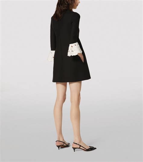 Valentino Lace Detail Mini Dress Harrods Uk