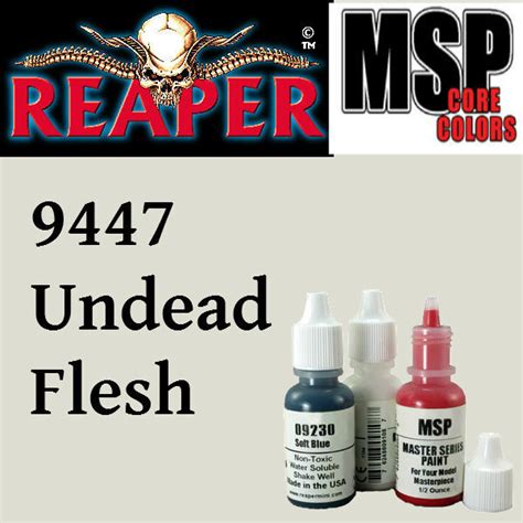 Reaper Miniatures Rem09447 Master Series Paint Bones Undead Flesh For