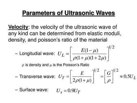 Ppt Fundamentals Of Ultrasonics Powerpoint Presentation Free