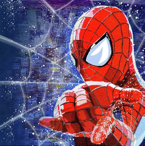 Spiderman Digital Art By Pop Art World