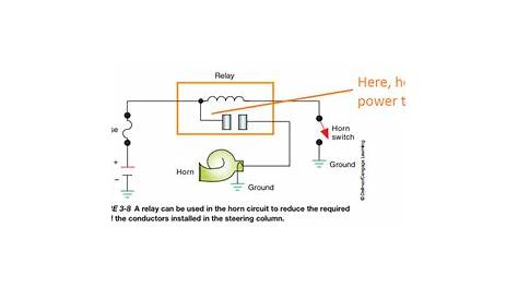 horn wiring diagram with relay