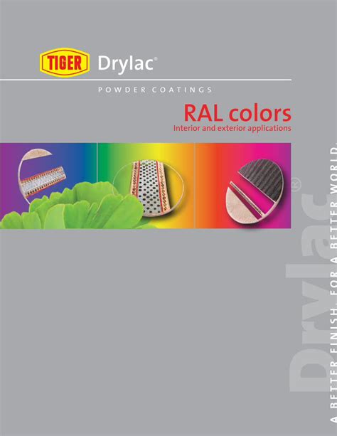 Pdf Tiger Drylac Powder Coatings Ral Colors Pdf Filea Finish By