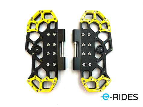E Rides Pedals Electric Unicycle Honeycomb Spiked Pedals Wolverine
