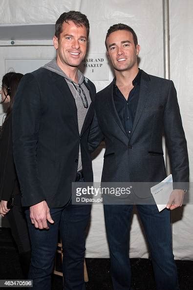 Thomas Roberts And Patrick D Abner Are Seen During Mercedes Benz