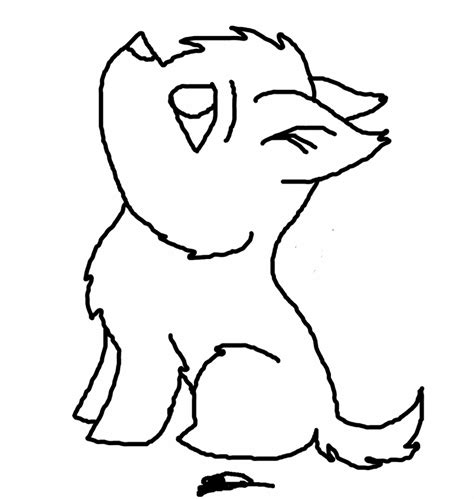 Free Chibi Puppy Lineart By Dannybabe On Deviantart