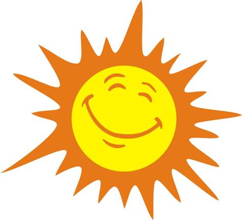 Sun Smiley Face Clipart Best