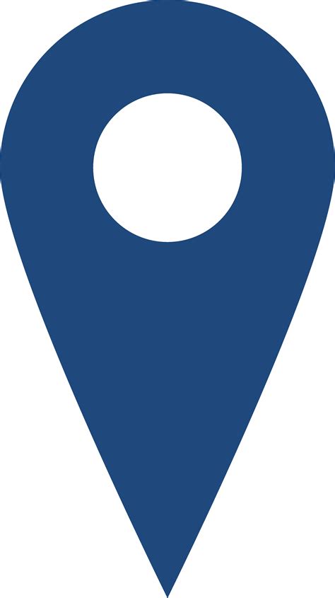 Blue Location Icon Png Transparent Background Free Download Images