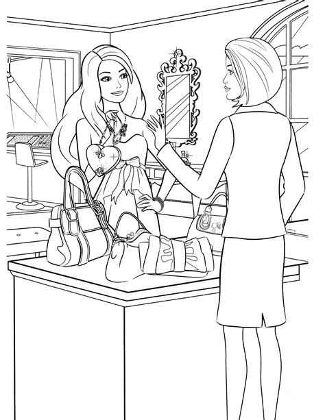 Coloring Pages Shopping At Free Printable Colorings Pages To Print And Color