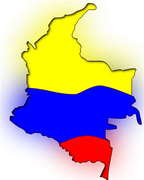 Free Clipart Mapa Colombiano Herecticor