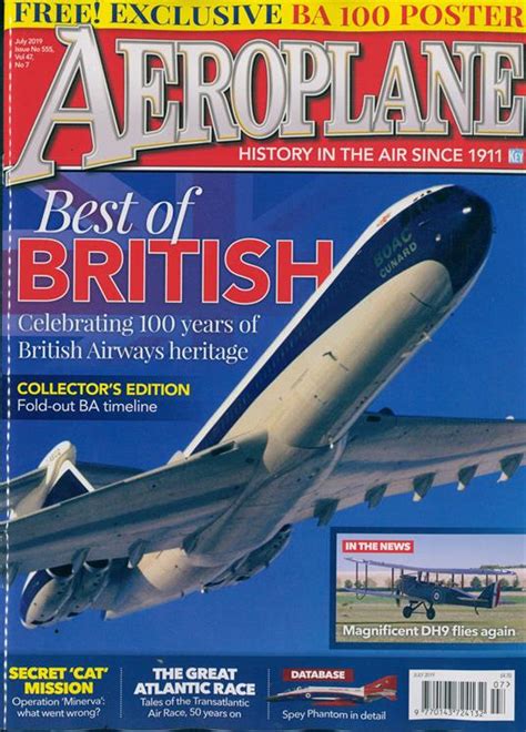 Aeroplane Monthly Magazine Subscription Buy At Uk Aviation