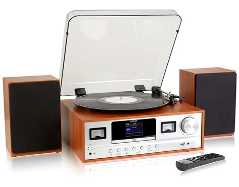 Buy Denver Mrd 105 7 In 1 Record Player Hi Fi System With 24 Inch