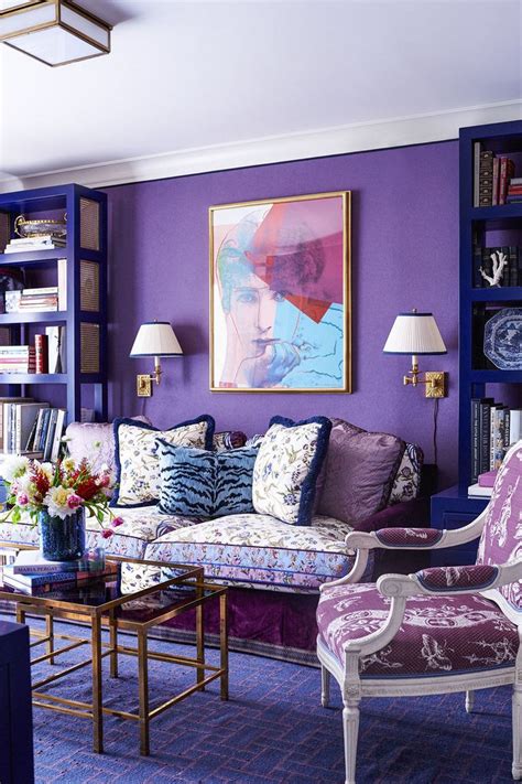Awesome Living Room Green And Purple Interior Color Ideas25 Homishome