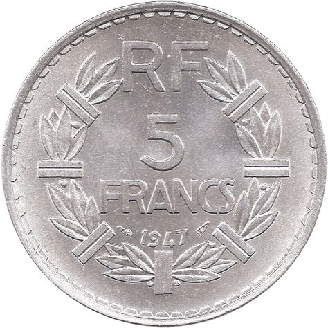 5 Francs France Modern Numista