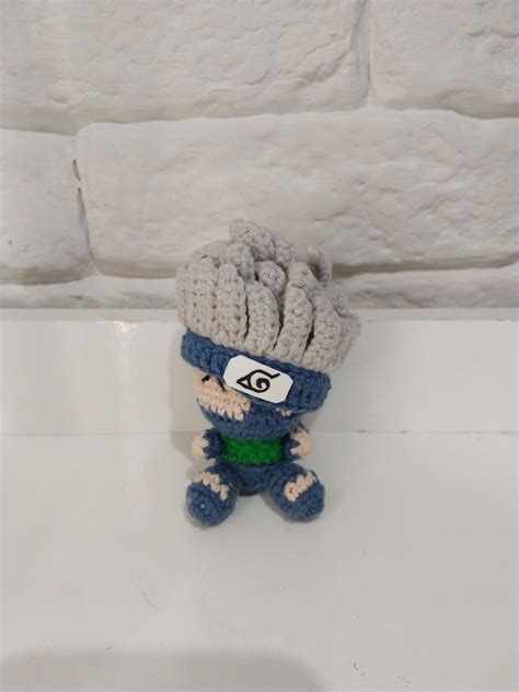 Amigurumi Mini Kakashi Elo7 Produtos Especiais