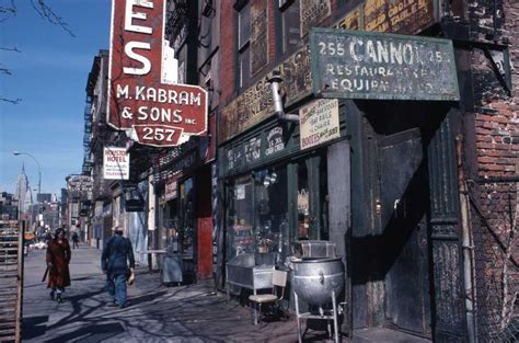 Then And Now Then And Now Bowery At Stanton Street Nyc
