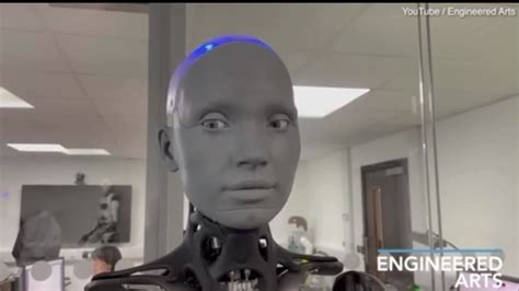 👀 Worlds Most Advanced Humanoid Robot Ameca Says It Is Sad It Will