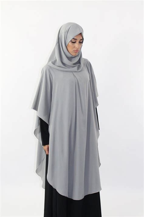 Long Khimar Hijab Intégré Niqab Fashion Muslim Fashion Outfits