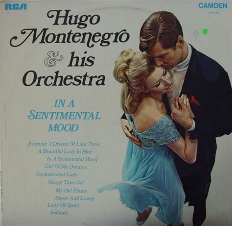 Hugo Montenegro And His Orchestra In A Sentimental Mood 1969 Vinyl