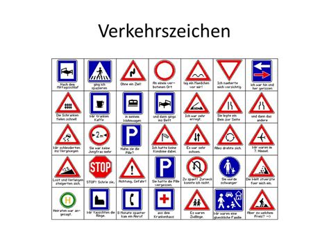 Verkehrszeichen Bedeutung Verkehrszeichen Der