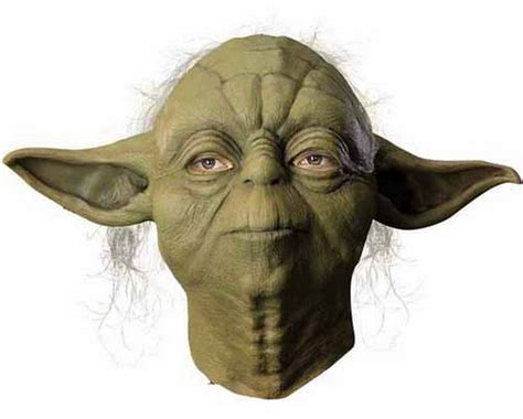 Yoda Mask Star Wars Halloween Yoda Halloween