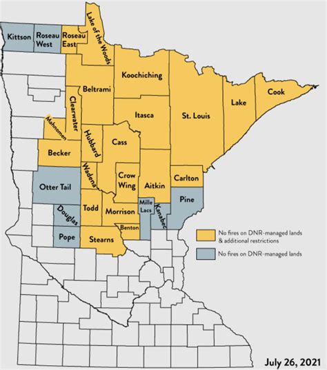 7 Counties Added To Minnesota Dnrs Campfire Burning Ban Bring Me The
