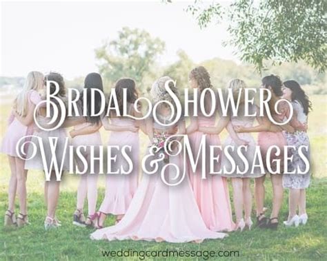 What To Write In A Bridal Shower Card 68 Wedding Shower Wishes And