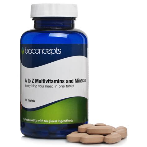 Choosing your vitamin c supplement needs to be thought of as a long term purchase. Bioconcepts Multivitamins & Minerals A-Z | Vitamins ...