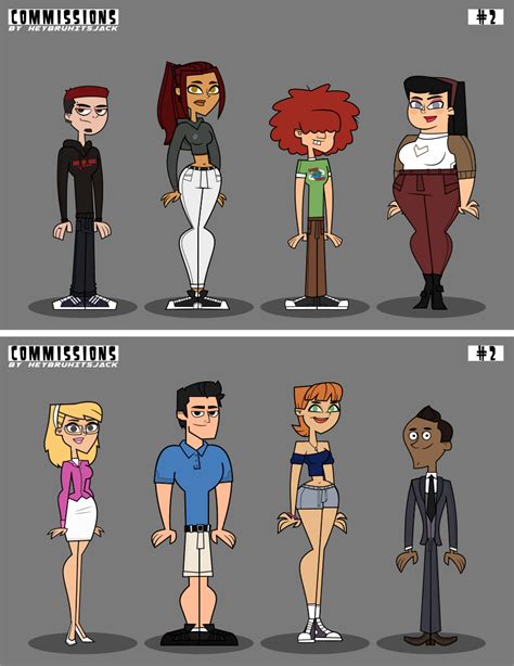 Drama Total Total Drama Island Character Concept Concept Art