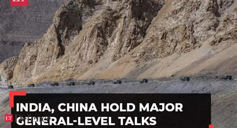 Eastern Ladakh Standoff India China Hold Major General Level Talks To