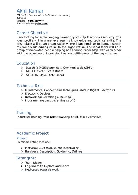 Our website was created for the unemployed looking for a job. Diploma Ece Resume Format Download Pdf - BEST RESUME EXAMPLES