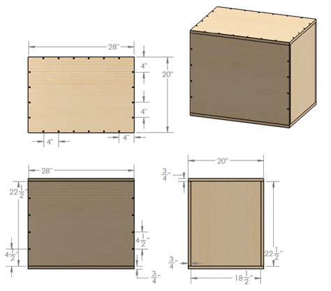 Plyo jump crossfit plyometric box 16 x 14 x 12. How to Make a 3-in-1 Plyometric Box | The Art of Manliness
