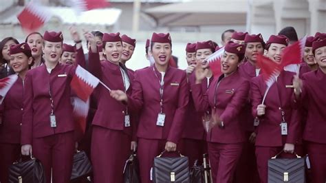 How We Welcome Our New Cabin Crew Qatar Airways Youtube