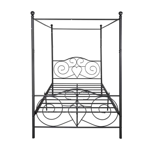 Full Canopy Bed Frame Bedroom Furniture At