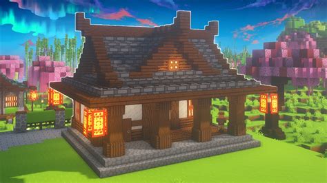 Minecraft Japanese House Tutorial [japanese Village Ep 12] Youtube
