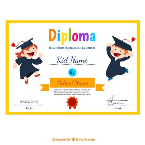 Diplomas De Honor Niños Imagui