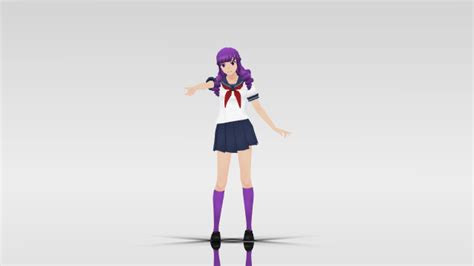 Mmd X Yandere Simulator 4drills Chan No Dl By Candycandy223 On