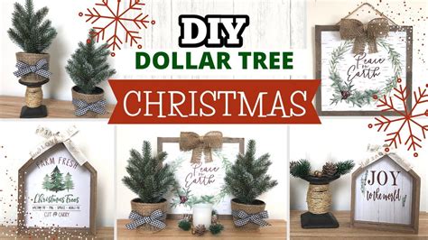 FARMHOUSE CHRISTMAS DOLLAR TREE DIYS DIY FARMHOUSE CHRISTMAS DOLLAR TREE CHRISTMAS DECOR