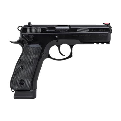Cz Usa 75 Sp 01 Tactical 9mm Blk 19rd Handgun Wluminescent Frontrear