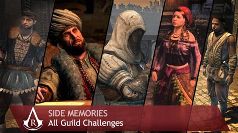 Assassin S Creed Revelations Side Memories All Guild Challenges