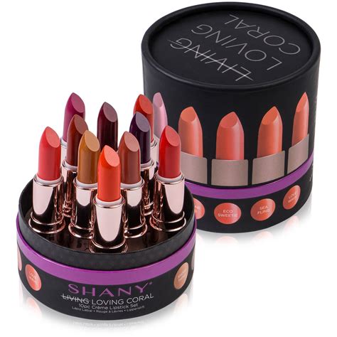 Buy Shany Loving Coral Lipstick Set Long Lasting And Moisturizing Classic And Vibrant Lip